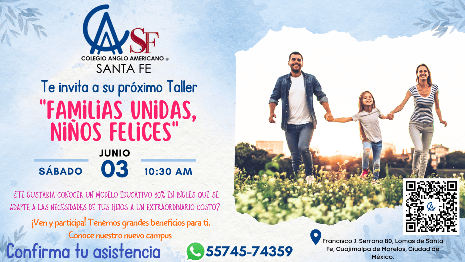 Tercer Taller "Familias Unidas, Niños Felices"